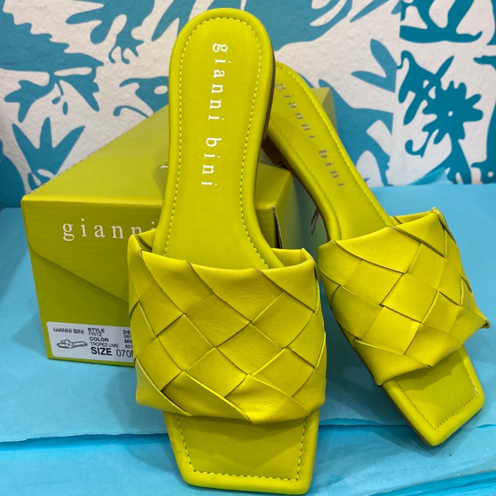 Gianni Bini Woven Sandal Fritz